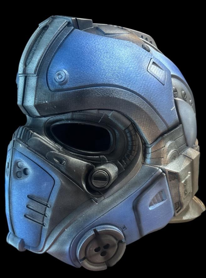 Gears of War Clayton Carmine Cosplay Helmet | Made to Order | 3D Printed