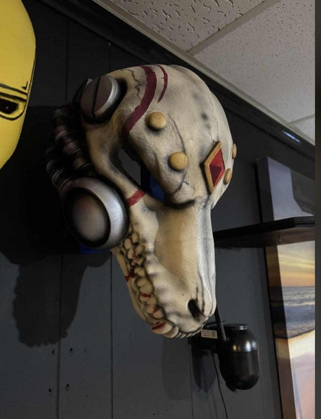 40K Space wolves priest cosplay helmet