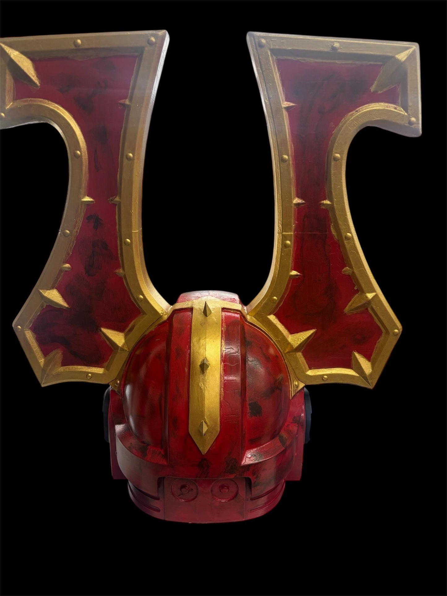 World Snacker 40k cosplay helmet