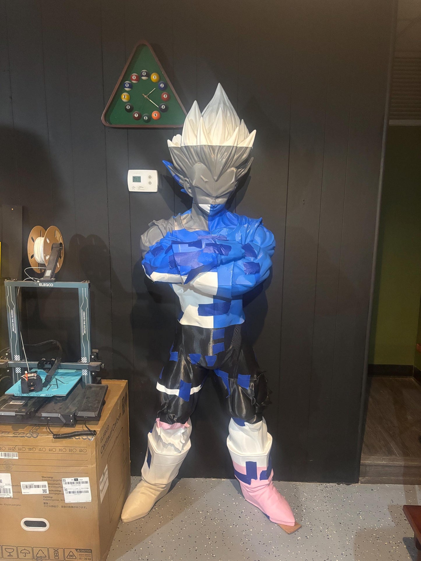 Lifesize DBZ Vegeta statue