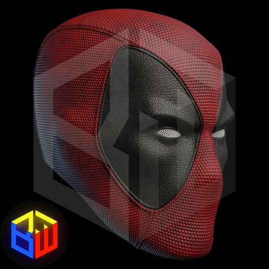 Deadpool Comic Style Cosplay Helmet