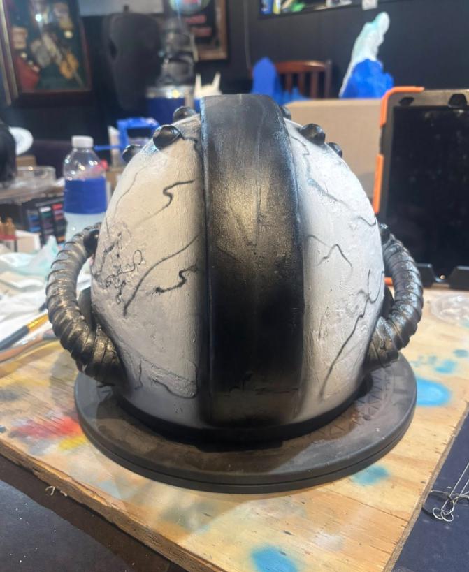 Blood angels rafael chaplin helmet 40k